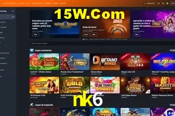 Biblioteca de slots populares na nk6
